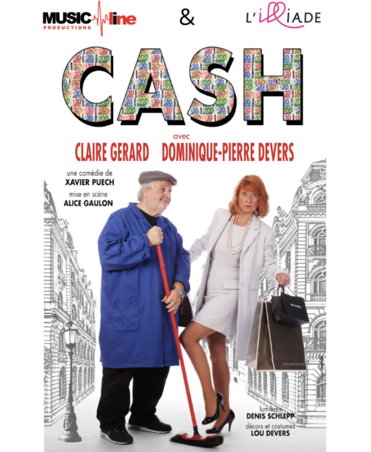 Cash au Théâtre la Comédie 