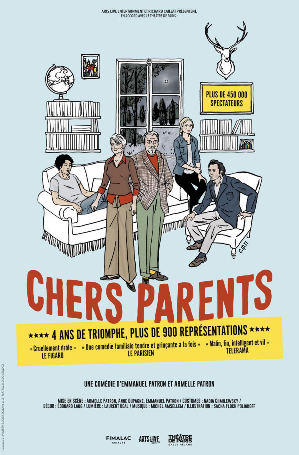 Chers Parents au Théâtre Sébastopol