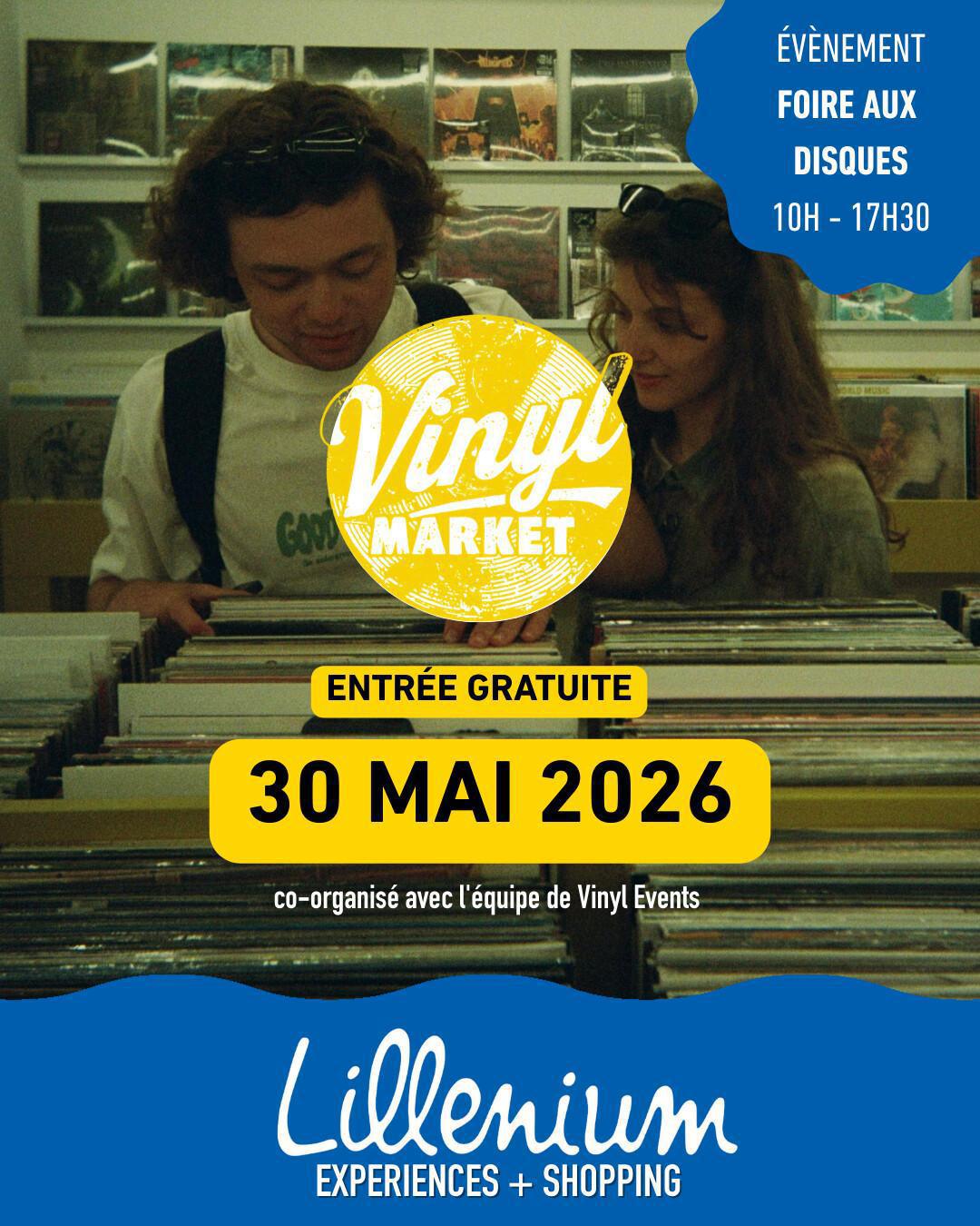 Lillenium Vinyl Market : Grande Foire aux Disques ! Lillenium Vinyl Market : Grande Foire aux Disques !