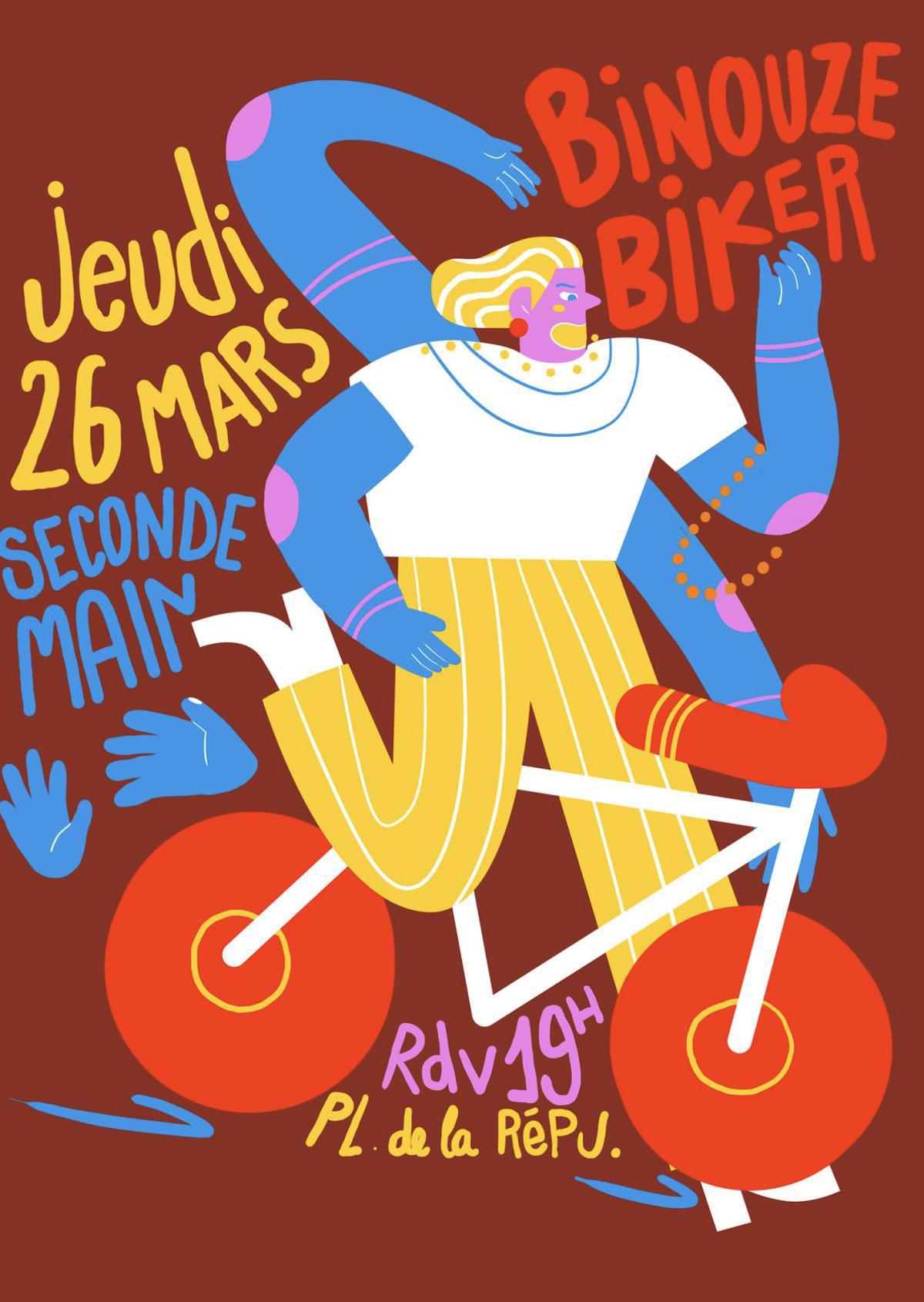 Binouze Bikers Seconde Main à la Place de la République Binouze Bikers Seconde Main à la Place de la République