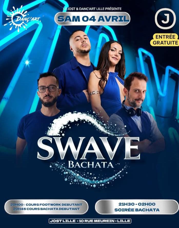 ⭐️ SWAVE Bachata : Cours & Soirée Gratuite