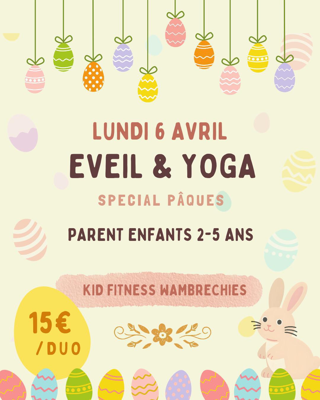 ⭐️ Éveil & Yoga Parent-Enfant (2-5 ans) - Spécial Pâques ⭐️ Éveil & Yoga Parent-Enfant (2-5 ans) - Spécial Pâques