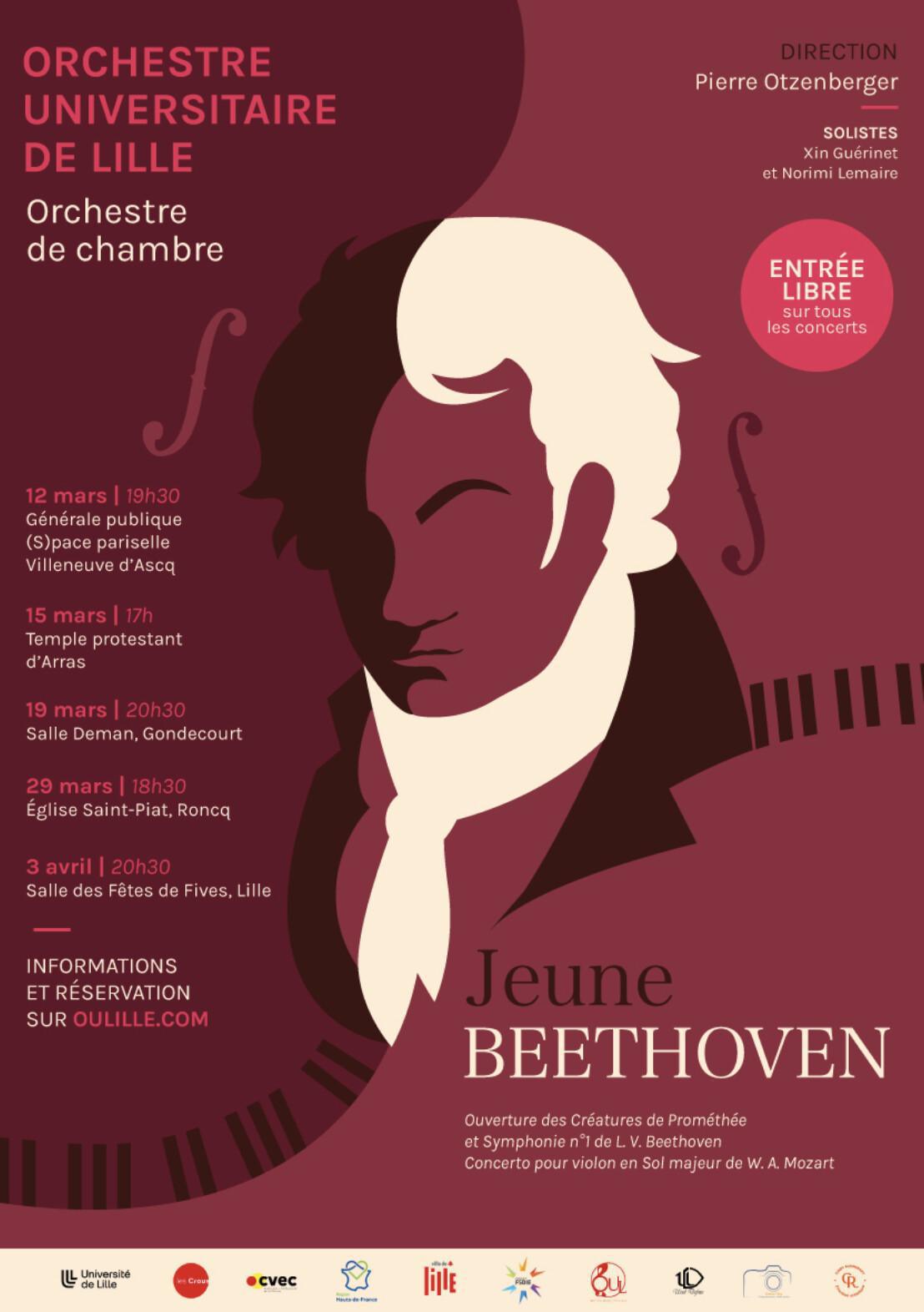 Jeune Beethoven à la Salle des Fêtes de Fives Jeune Beethoven à la Salle des Fêtes de Fives