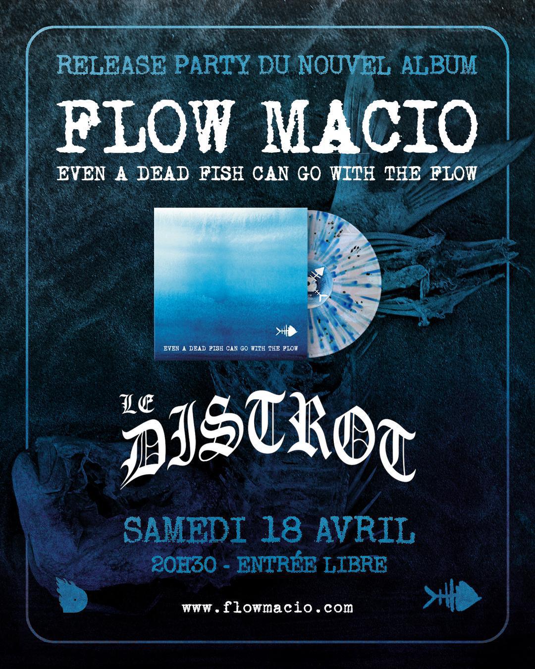 Concert : FLOW MACIO Release Party au Distrot