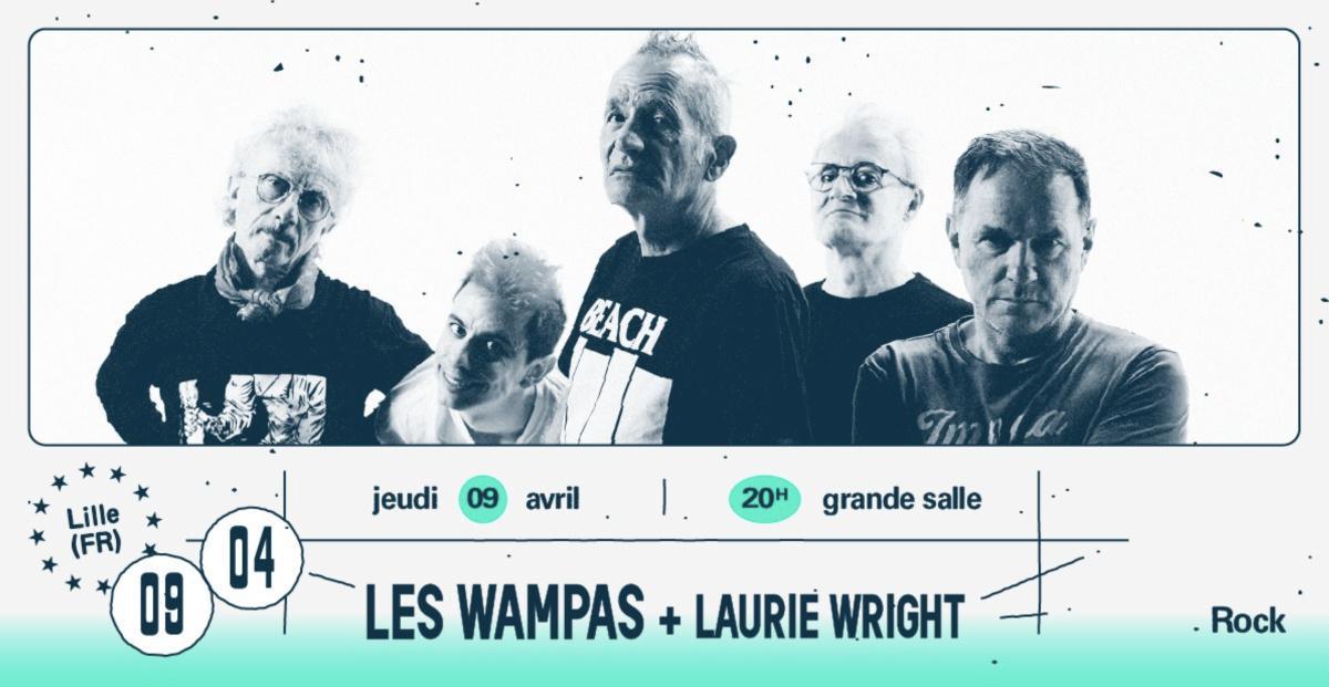 Les Wampas + Laurie Wright à l'Aéronef