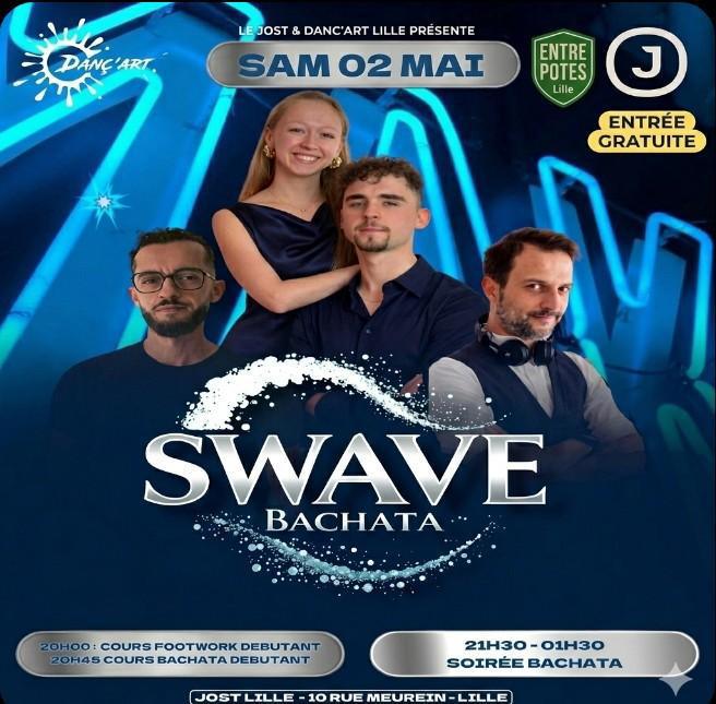 ⭐️ Sortie Entrepotes : Swave Bachata au JOST