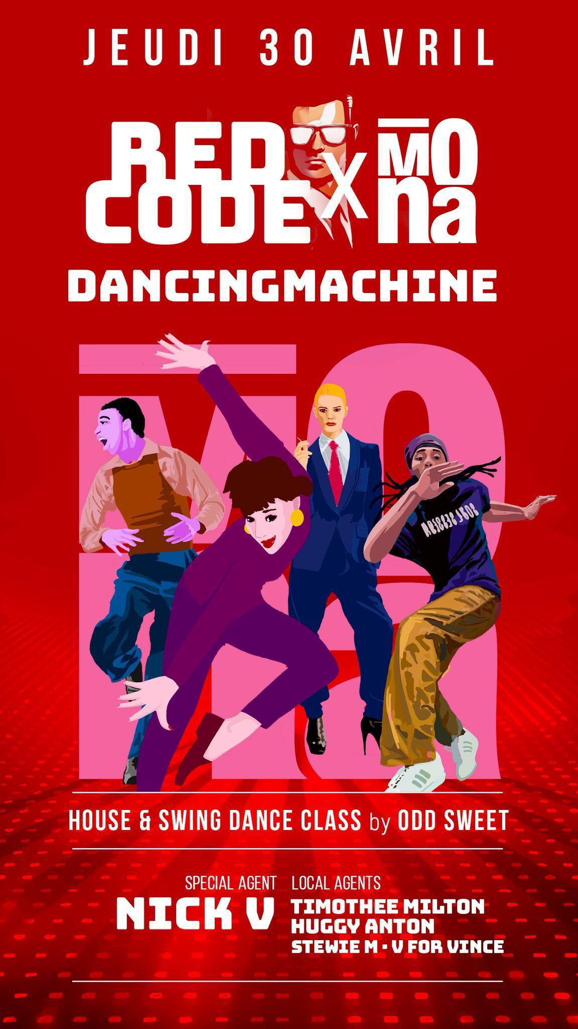 ⭐️ Red Code x La Mona : Dancing Machine au Palacium ⭐️ Red Code x La Mona : Dancing Machine au Palacium