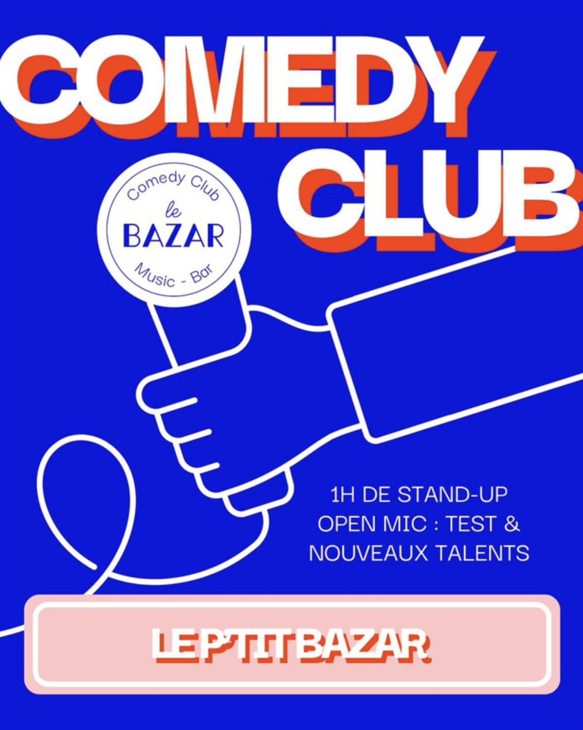 P'tit Bazar (Comedy Club débutant & test de blagues)