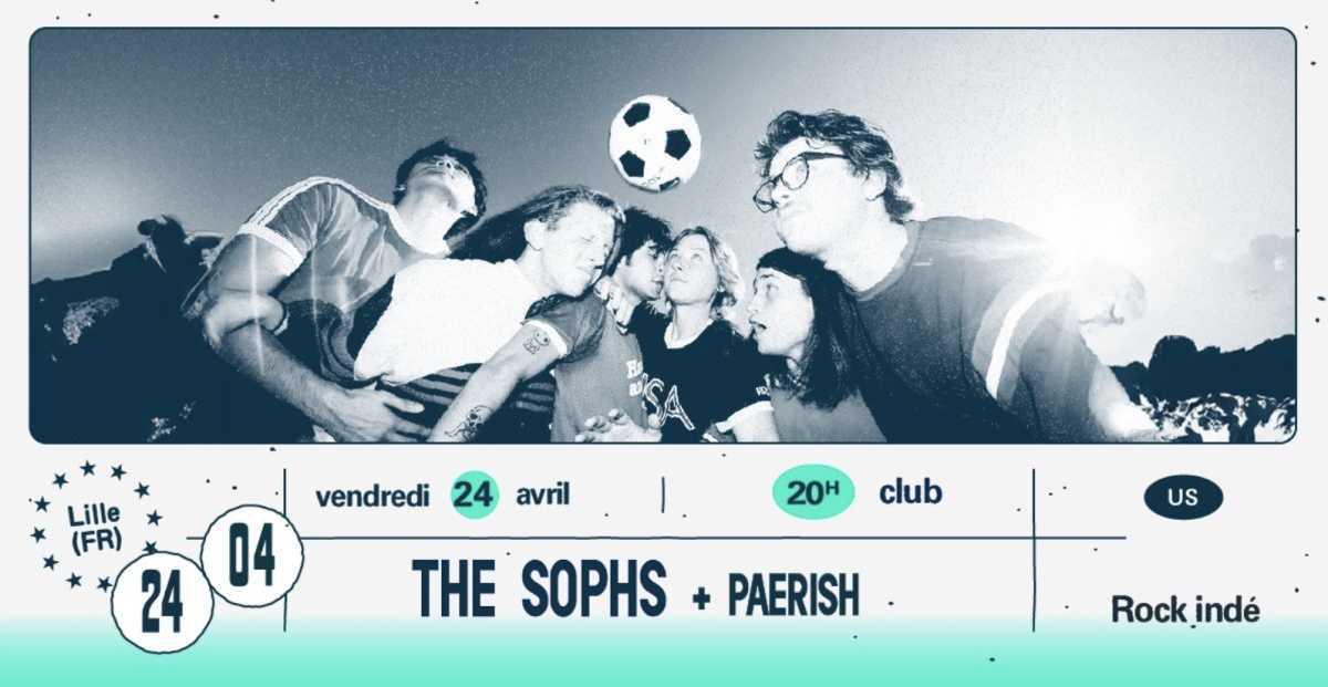 The Sophs + Paerish à l'Aéronef The Sophs + Paerish à l'Aéronef