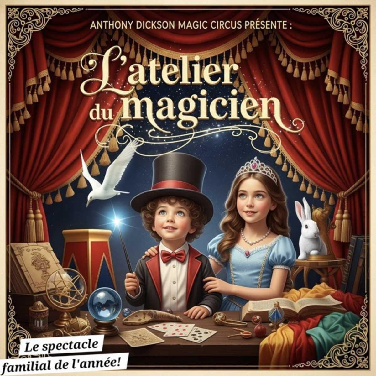 L'atelier du magicien au Théâtre Comédie de Lille