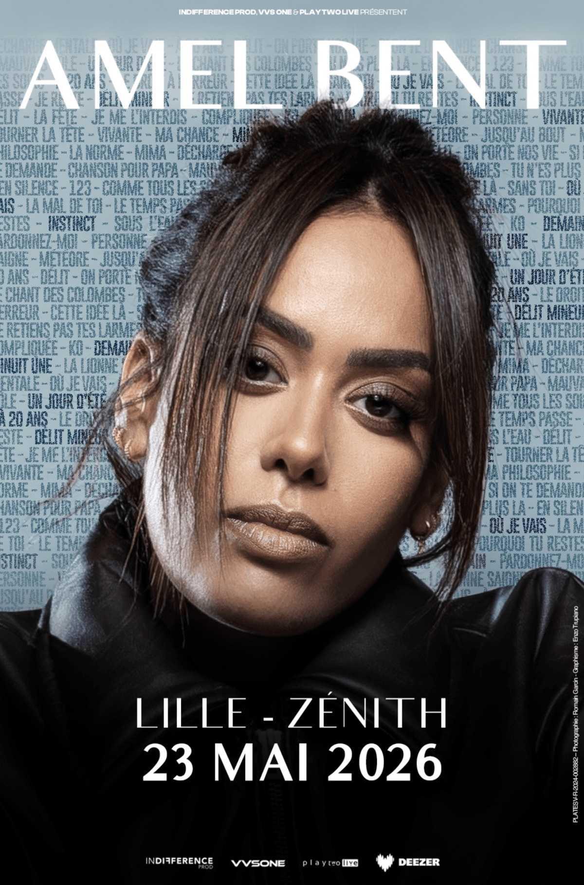 Amel Bent au Zénith Arena