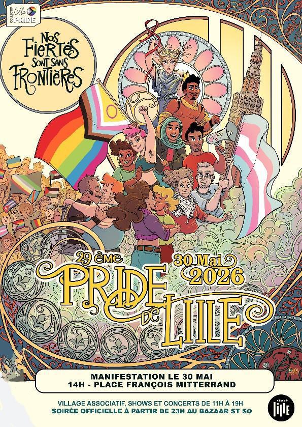 Sortie Entrepotes : Pride de Lille 2026 Sortie Entrepotes : Pride de Lille 2026