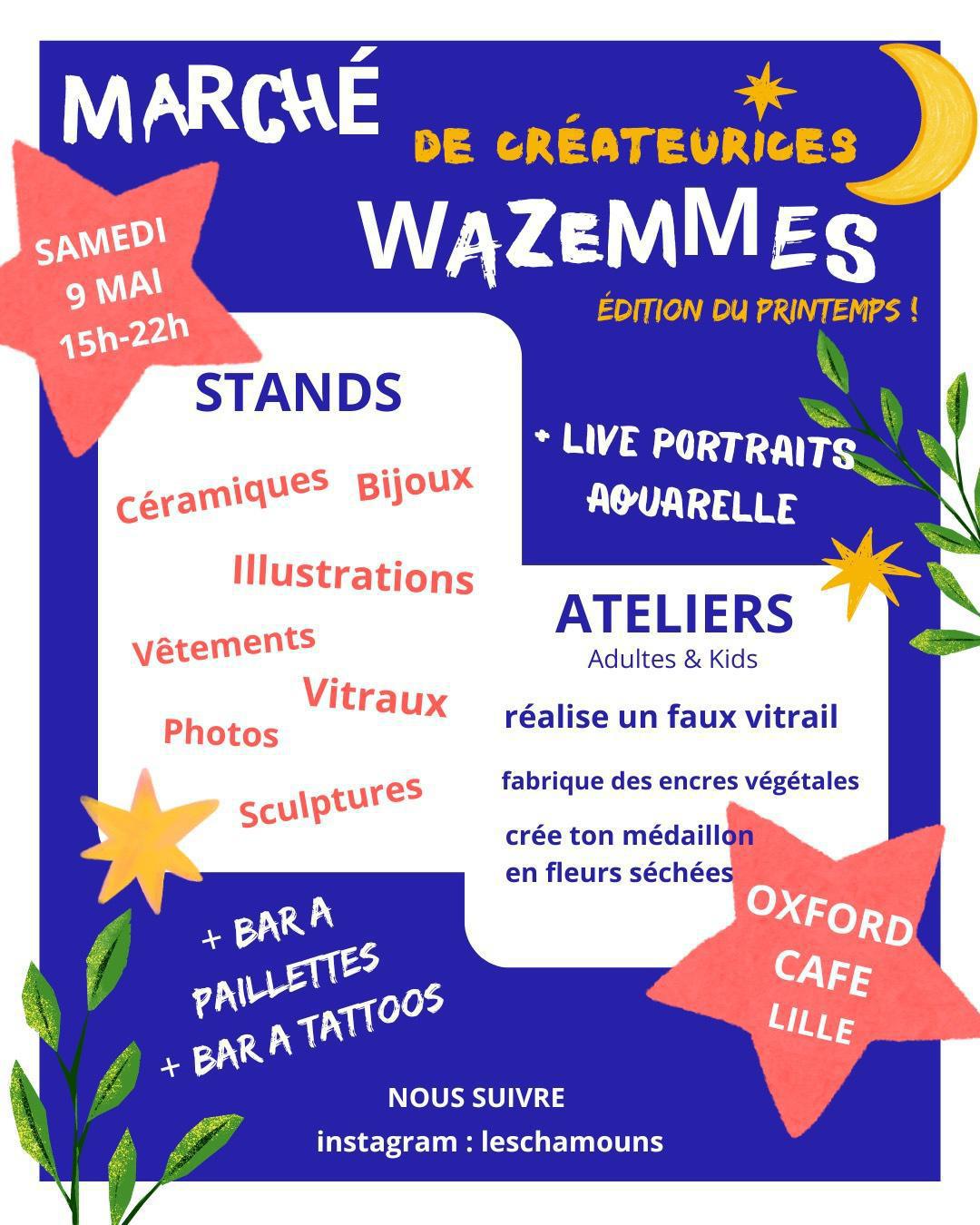 ⭐️ Marché de Créateurices de Wazemmes ⭐️ Marché de Créateurices de Wazemmes