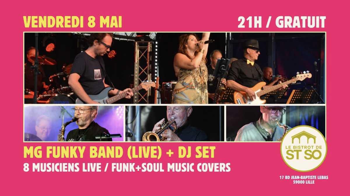 Mg Funky Band au Bistrot de St So