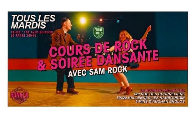 Sortie Entrepotes : Cours de Rock & Soirée au Bunker Paillettes