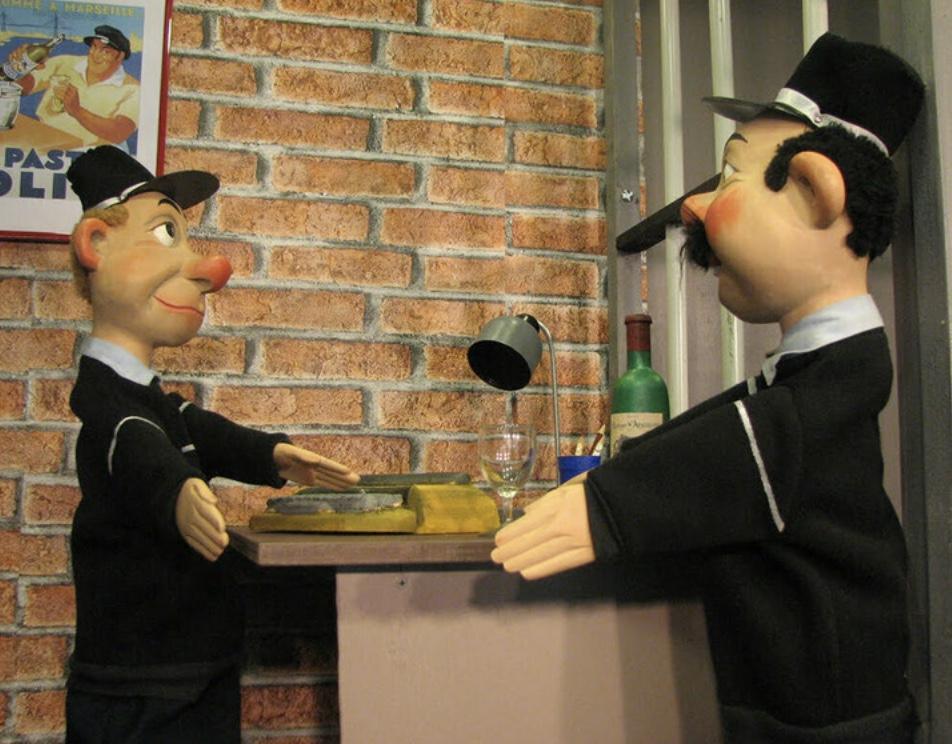 Jacques à la gendarmerie au Théâtre Le P'tit Jacques