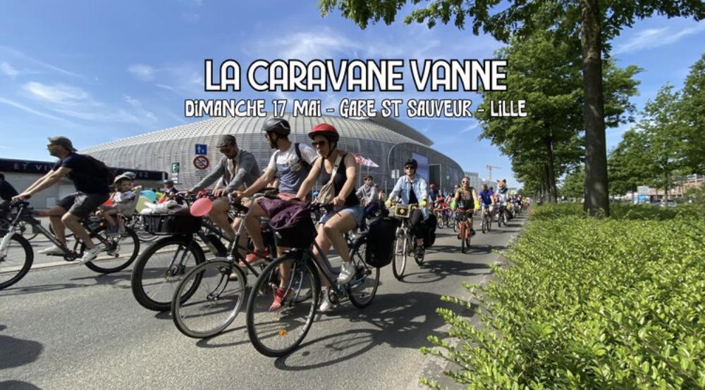 La Caravane Vanne à la Gare Saint Sauveur La Caravane Vanne à la Gare Saint Sauveur