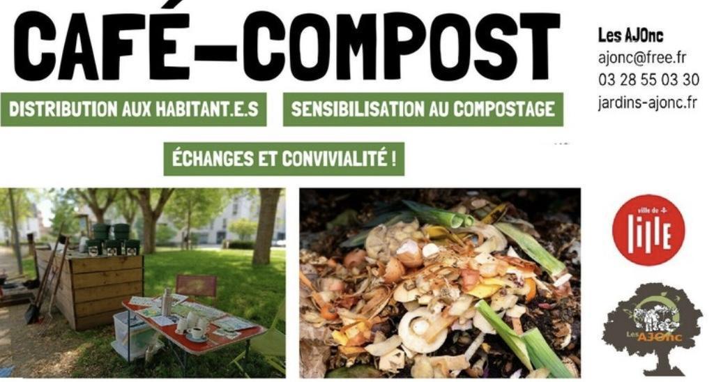 Café-Compost Magenta au Quartier Lille-Wazemmes