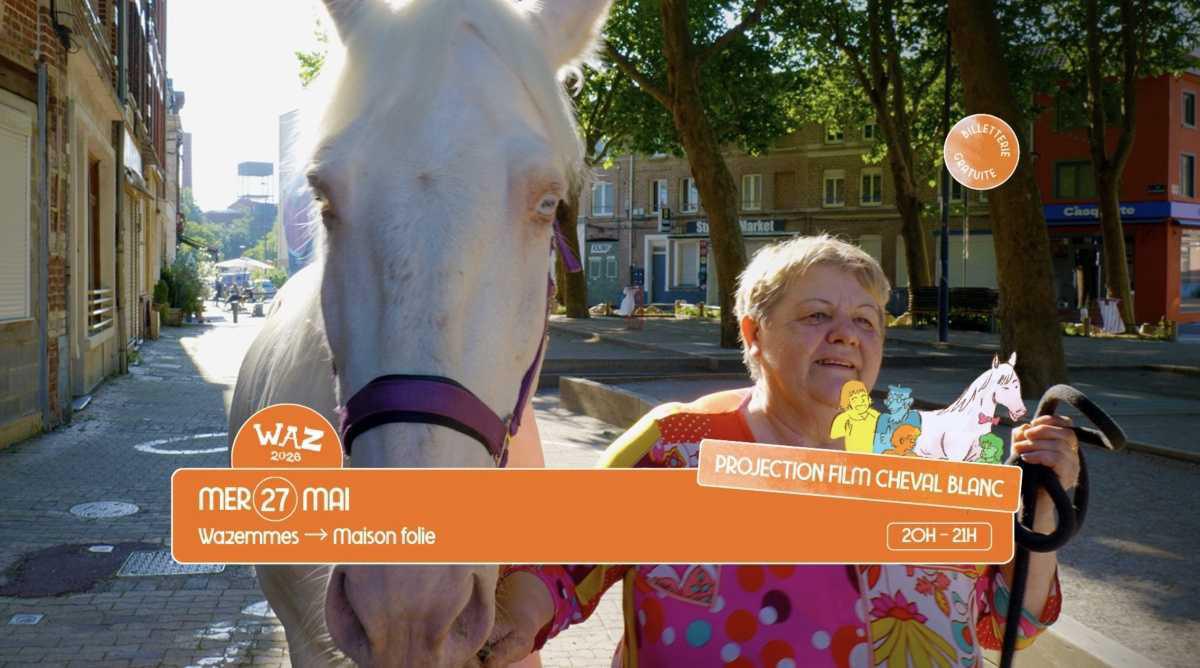 Projection Film Cheval Blanc à la Maison Folie Wazemmes