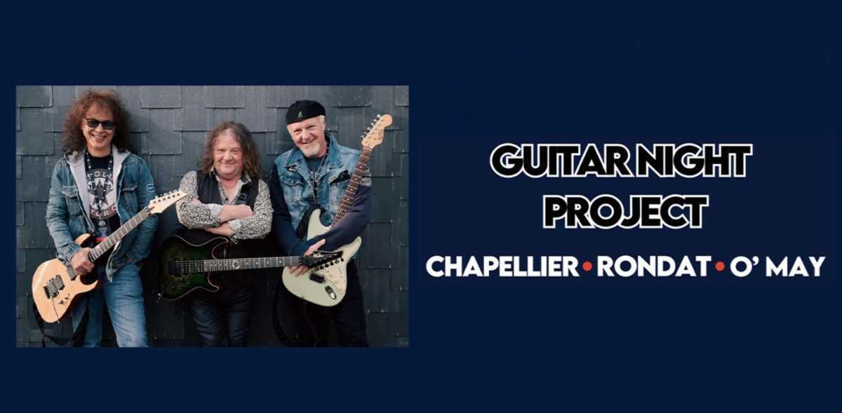 Guitar Night Project au Splendid : Chapellier, Rondat & O'May