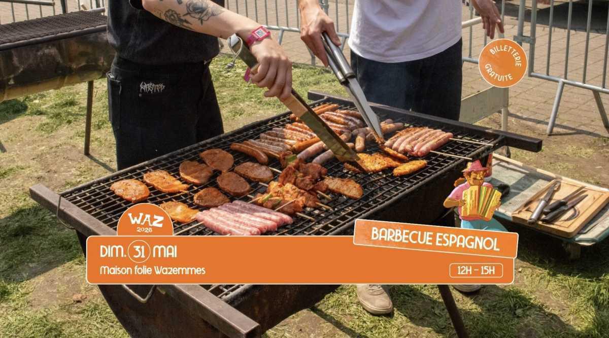 Barbecue Espagnol WAZ à la Maison Folie Wazemmes