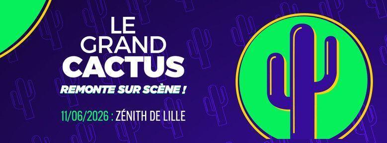 Le Grand Cactus au Zénith de Lille