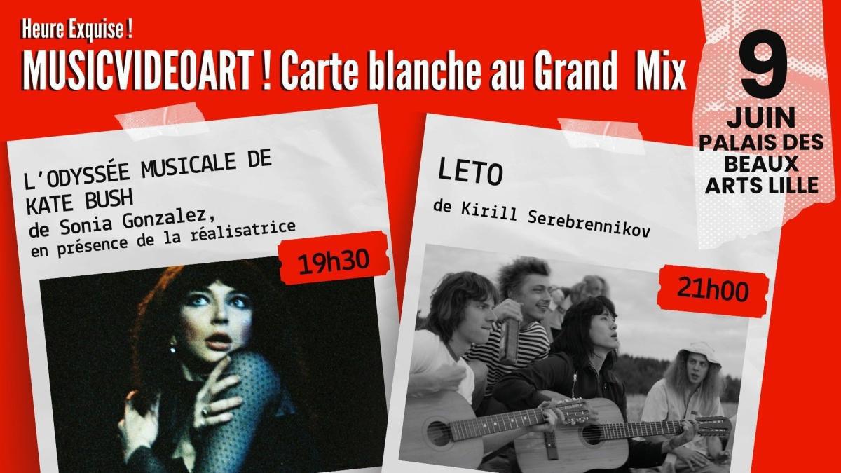 Projection MusicVideoArt au Palais des Beaux-Arts Projection MusicVideoArt au Palais des Beaux-Arts