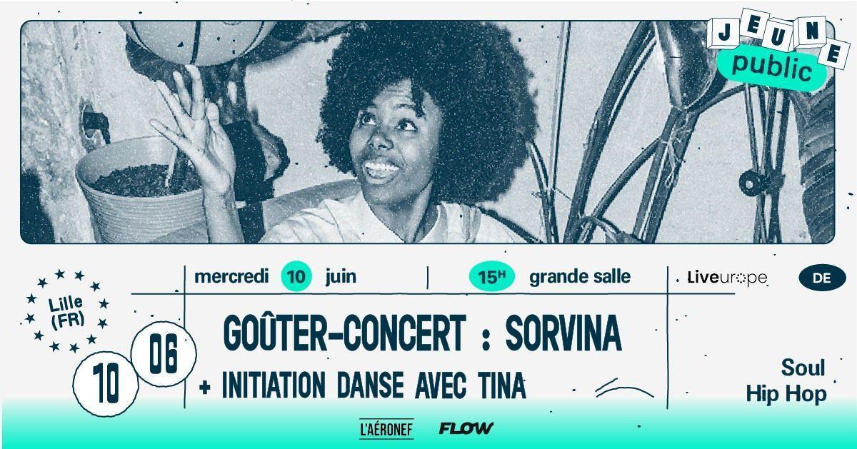 Goûter-Concert de Sorvina à L'Aéronef