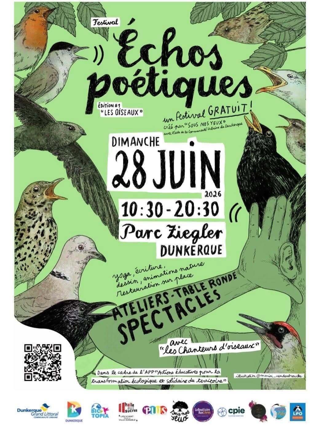 Festival Échos Poétiques à Lille