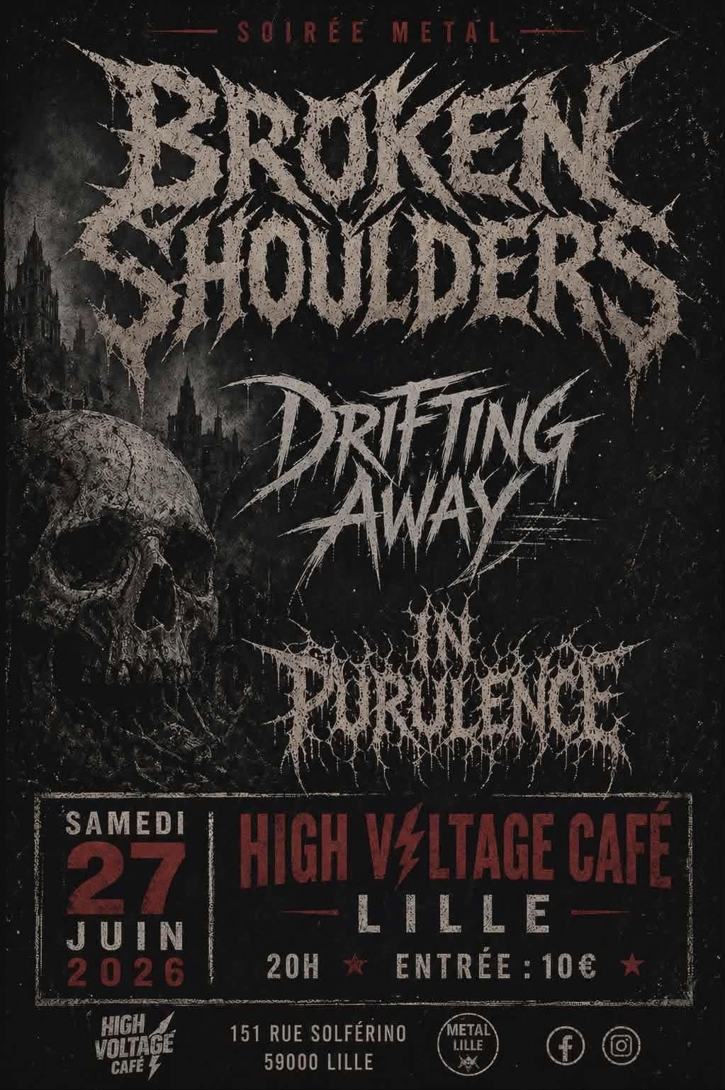 Soirée Metal au High Voltage Bar