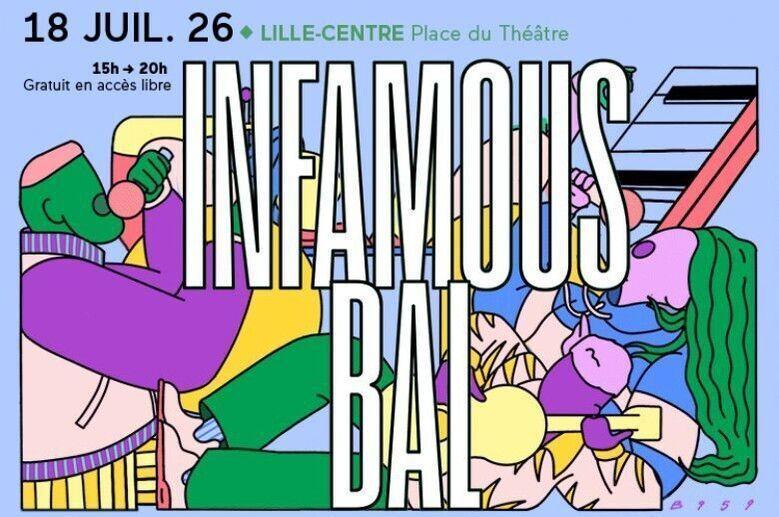 Infamous Bal à la Place du Théâtre et Grand-Place