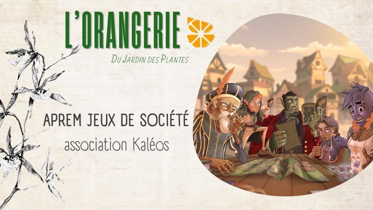 Aprem jeux de société à L'Orangerie