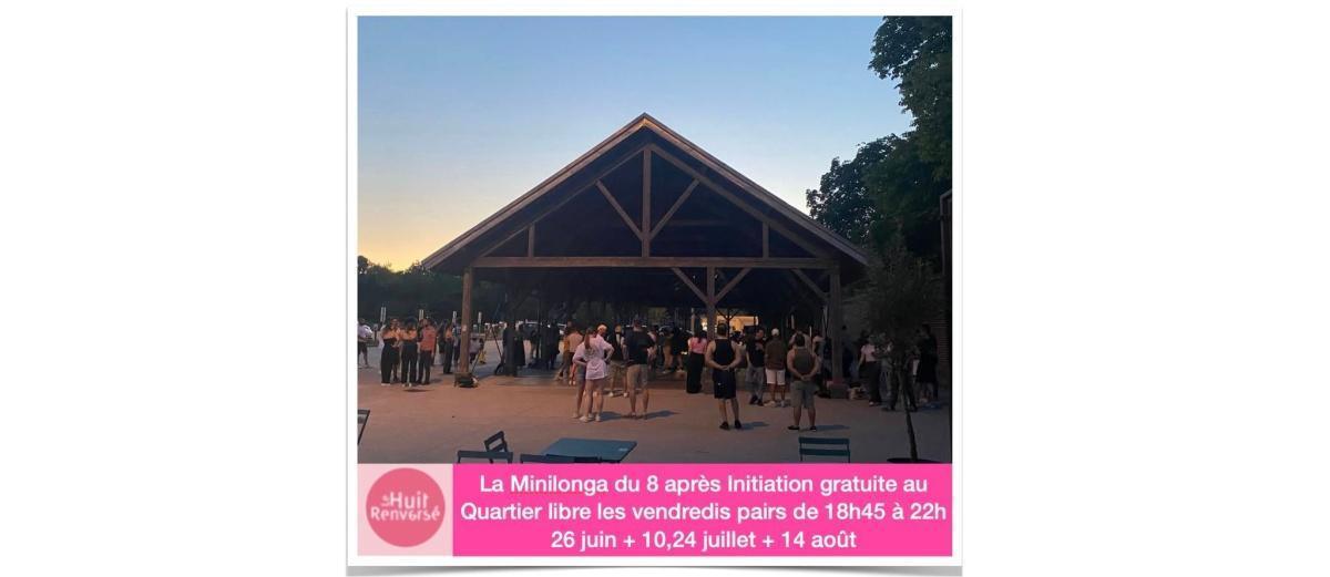 Minilonga en plein air au Quartier Libre
