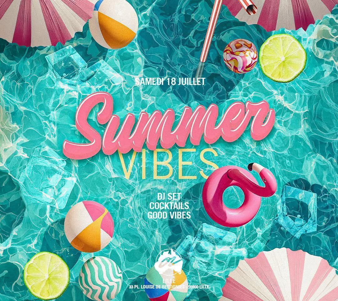 Soirée Summer Vibes au Café Oz Lille