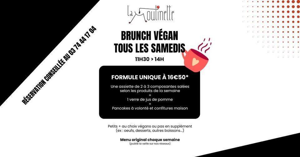 Brunch végan de La Moulinette