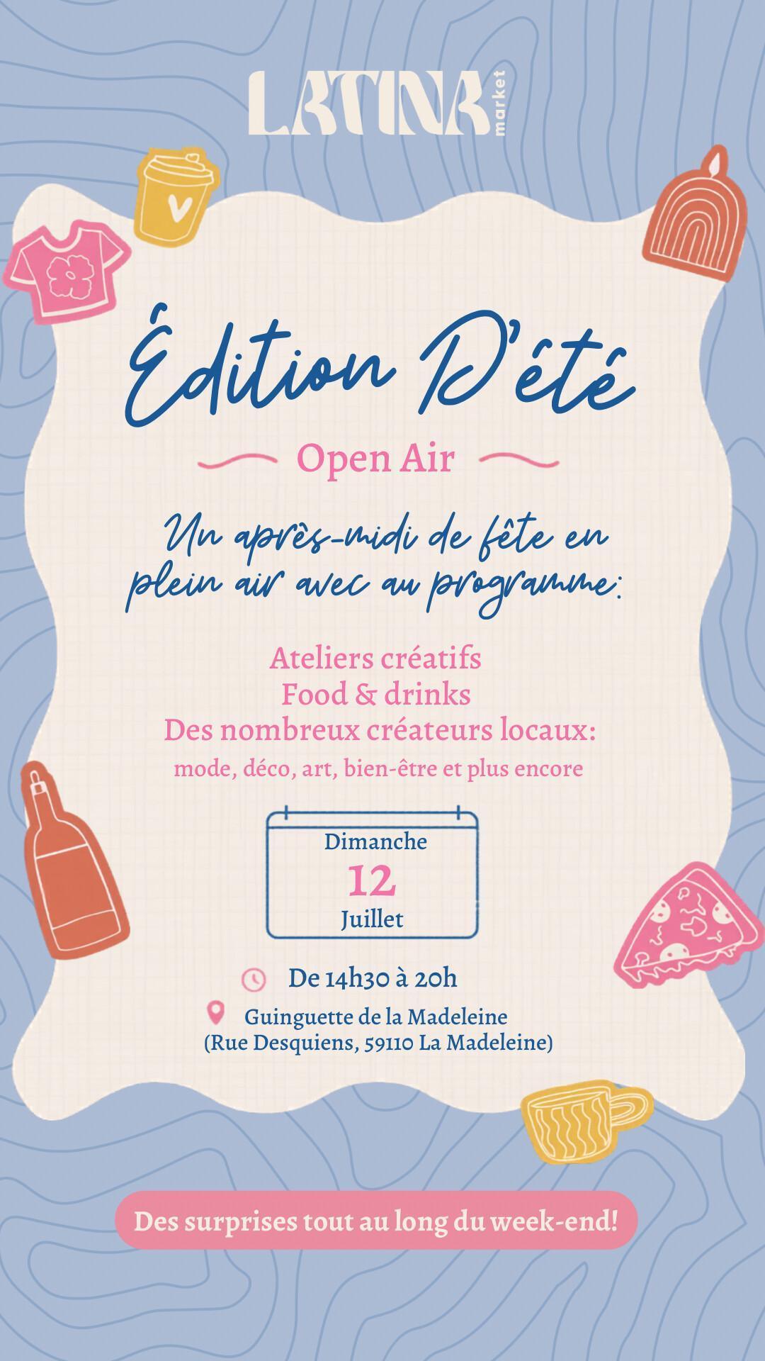 ⭐ Latina Market à la Guinguette de la Madeleine ⭐ Latina Market à la Guinguette de la Madeleine