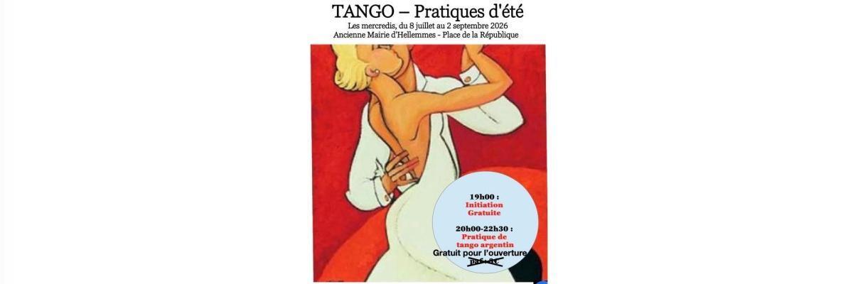 Tango argentin – Pratiques d'été à la Salle Jean-Jaurès
