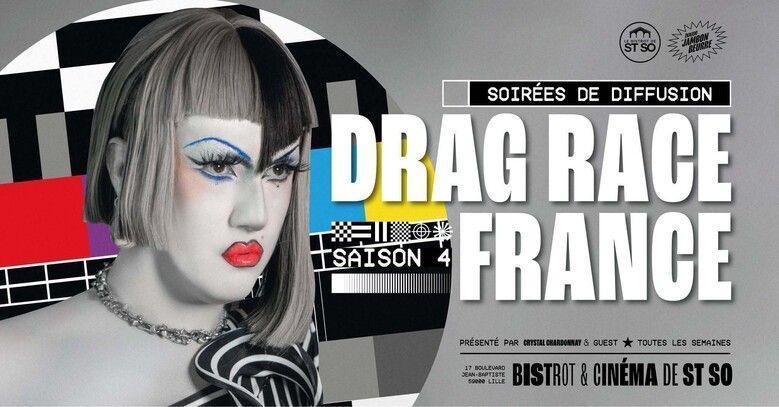 Diffusion Drag Race France au Bistrot de St So