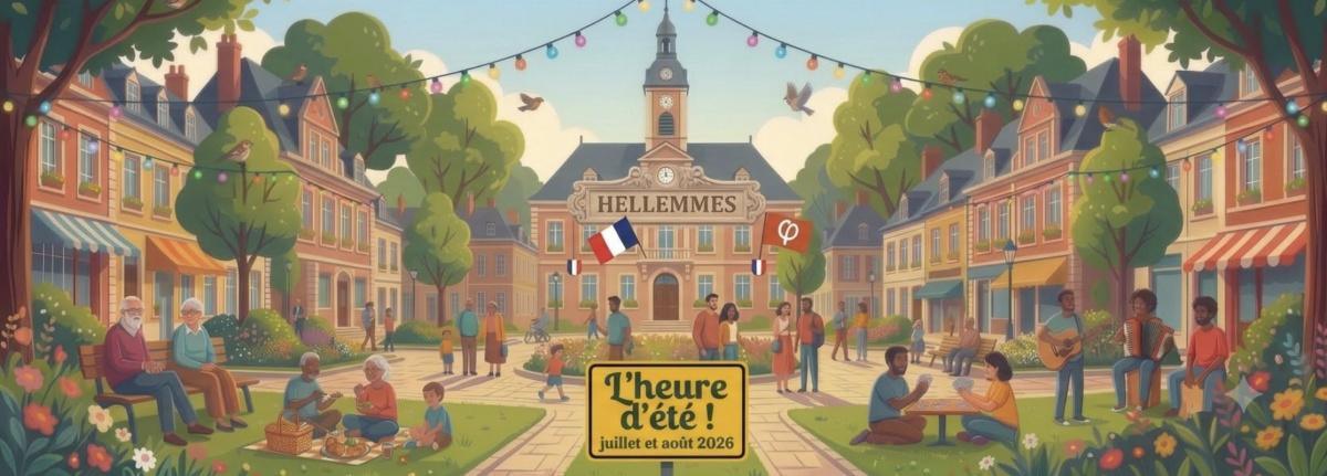 L'heure d'été à Hellemmes