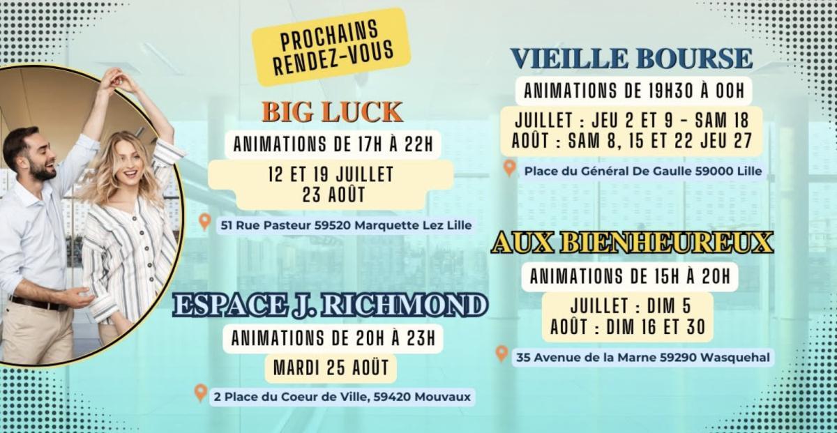 Initiations Bachata, Sun & Chill : la Tournée d'Été TDL à la Vieille Bourse