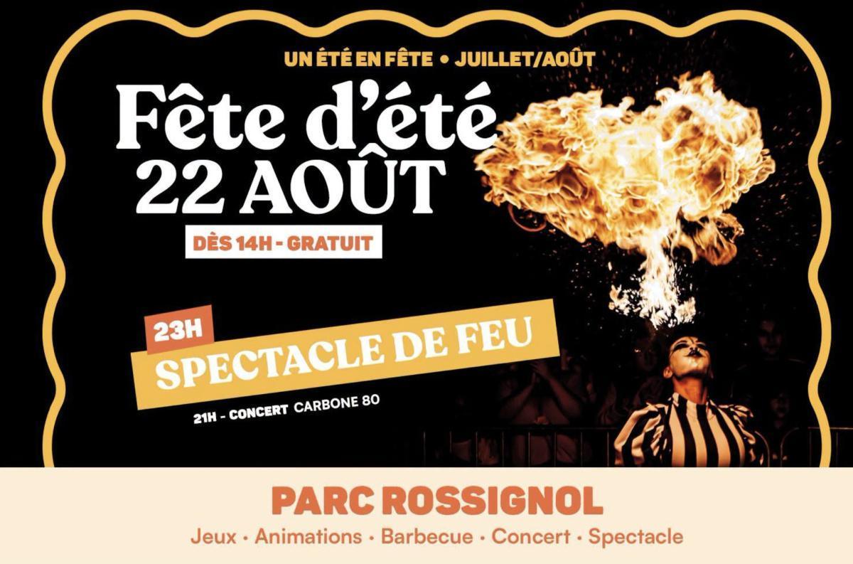 Fête d'été au parc Rossignol à Lomme Fête d'été au parc Rossignol à Lomme