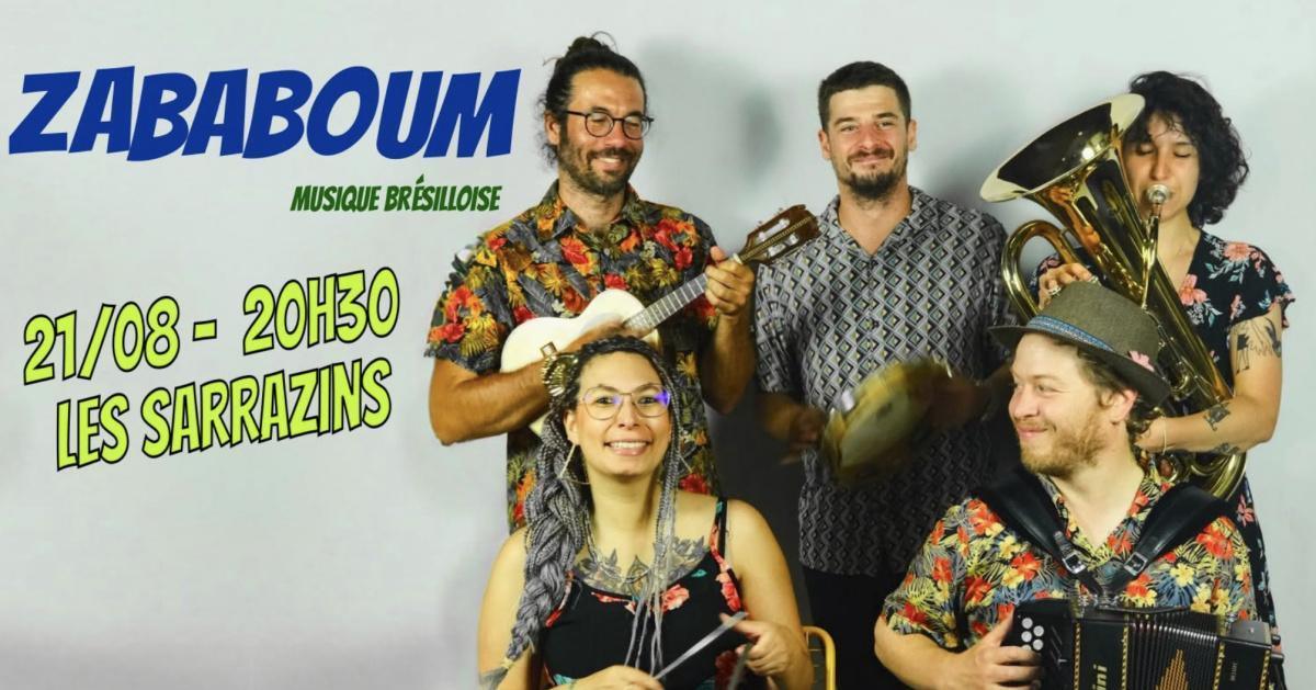 Zababoum en concert au Café Les Sarrazins Zababoum en concert au Café Les Sarrazins