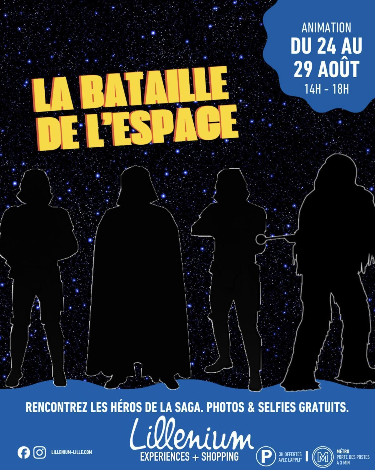 La Bataille de l'Espace au Lillenium