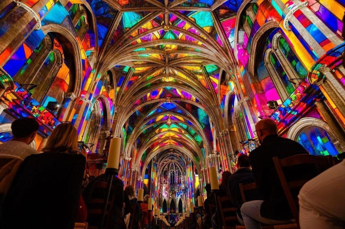 LUMINISCENCE, l'Odyssée Céleste à la cathédrale Notre-Dame de la Treille LUMINISCENCE, l'Odyssée Céleste à la cathédrale Notre-Dame de la Treille