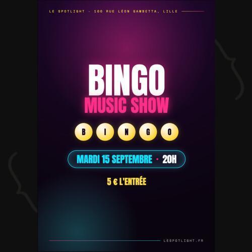 Bingo Musical au Spotlight Bingo Musical au Spotlight