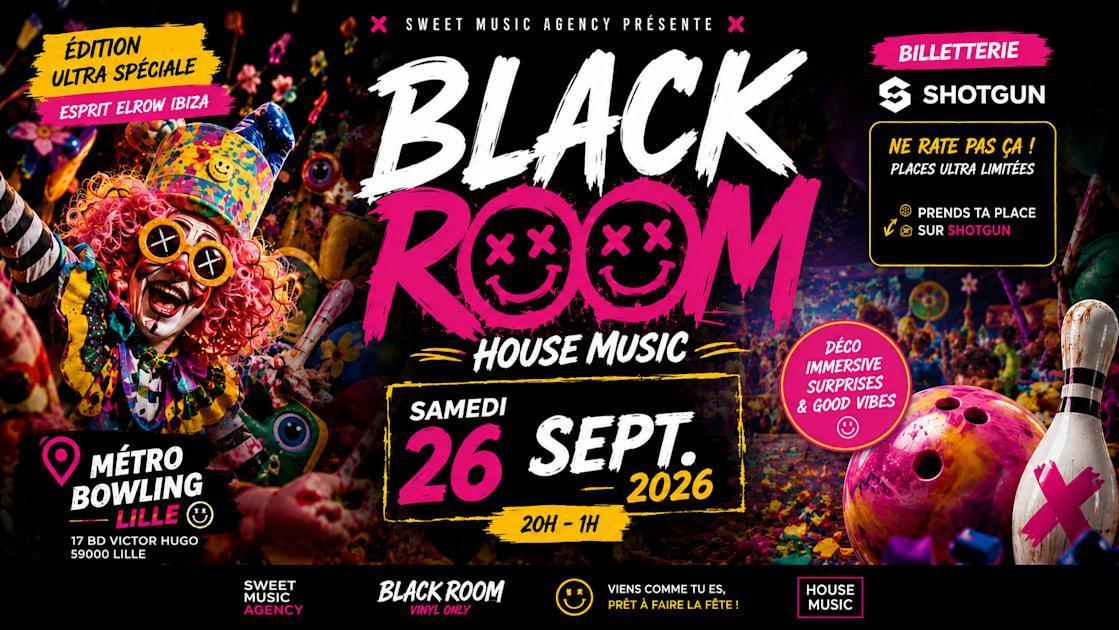 Black Room – Strike Edition : la house s'invite au Métro Bowling Black Room – Strike Edition : la house s'invite au Métro Bowling