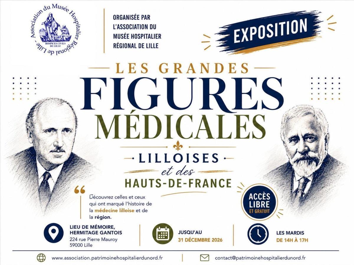 Les grandes figures médicales lilloises à l'Hermitage Gantois Les grandes figures médicales lilloises à l'Hermitage Gantois
