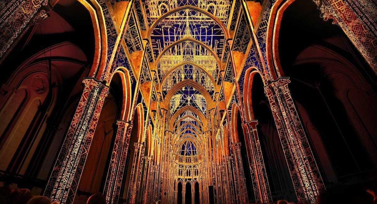 Luminiscence, L'Odyssée Céleste à la cathédrale Notre-Dame de la Treille Luminiscence, L'Odyssée Céleste à la cathédrale Notre-Dame de la Treille