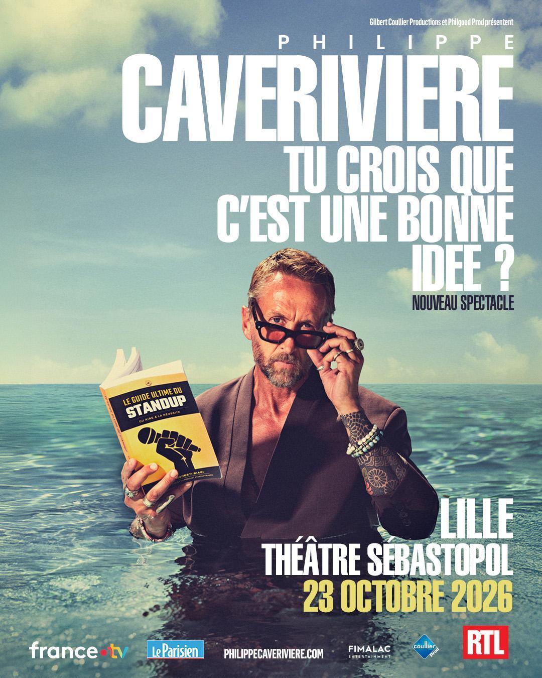 Philippe Caverivière au Théâtre Sébastopol Philippe Caverivière au Théâtre Sébastopol
