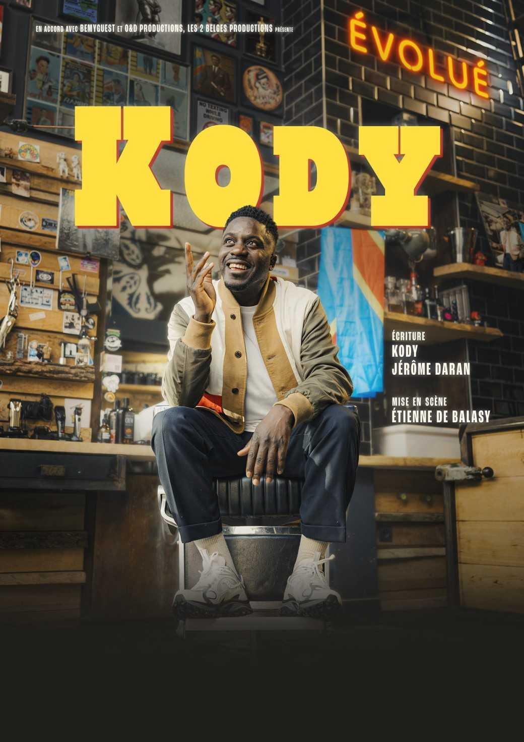 Kody dans Évolué à la Comédie de Lille Kody dans Évolué à la Comédie de Lille